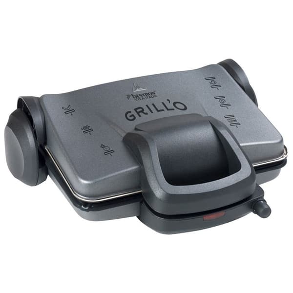Bestron Kontaktgrill Viva Italia ACG380 1800 W Grå 31x22 cm