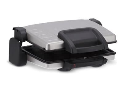 SEVERIN KG 2398 - Grill - elektrisk - 1350 kvadratcentimeter - svart / sølv