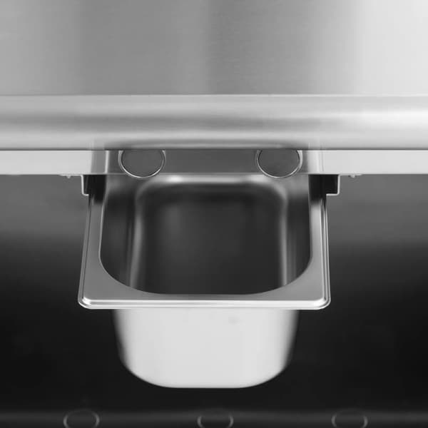 Royal Catering - Elektriskt stekbord - Dubbelt - 10,8 kW - Räfflad - Underskåp