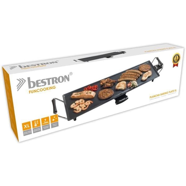 Plancha XL 1800 B 70 x 23 cm ABP603 - Bestron - Bordsgrill