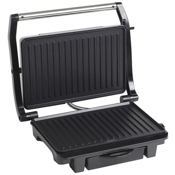Bestron ASW113S 1000 W panini grill - Rostfritt stål - Integrerad fettuppsamlare