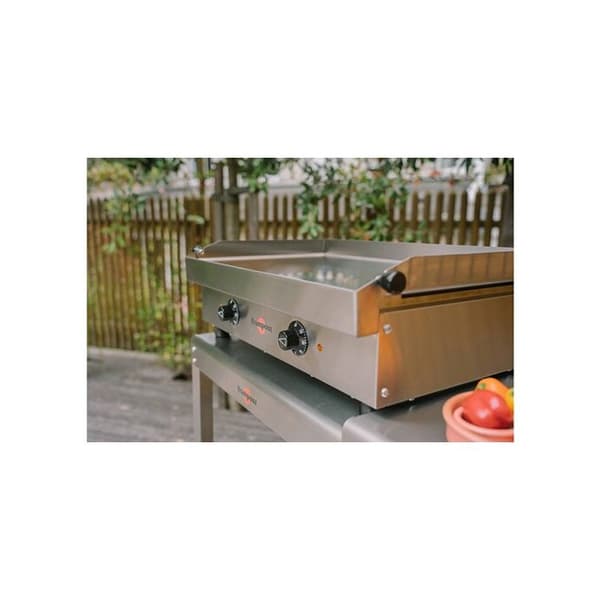 El-ugn - Krampouz - Samba PFSB2AA - Rostfritt stål - 2500 Watt - 2 justerbara termostater