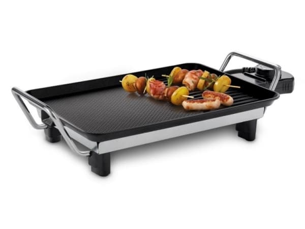 Fritel GT 1075, Svart, Silver, Rektangulär, Rotations-, Nät + platta, 280 x 200 mm, Gjuten aluminium