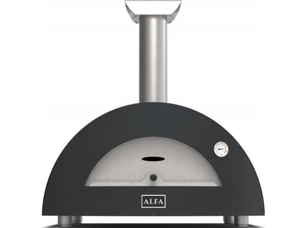 Alfa Forni Moderno 2 Pizze Hybrid Pizzaugn Ardesia Grå