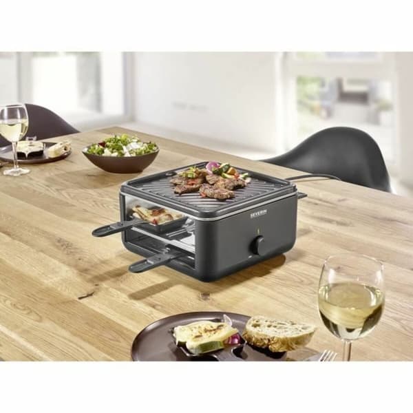 Grillplatta Severin RG2360 Svart 24 x 24 cm