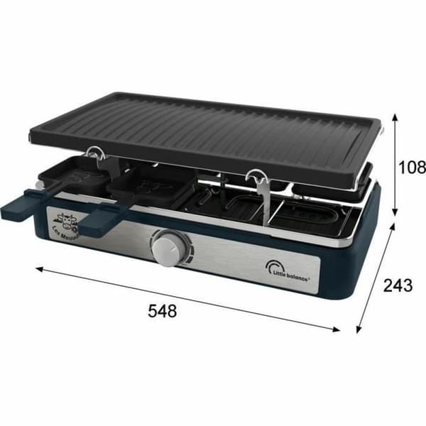 Grill-kogeplade Little Balance Maxi Grill & Cheese