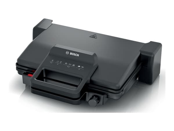 Bosch TCG3323 - Grill - elektrisk - 1364 kvadratcentimeter - svart