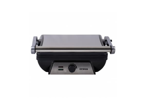 Orava GRILLCHEF4, Musta, Ruostumaton teräs, 200 °C, 332 mm, 338 mm, 136 mm, 2,7 kg