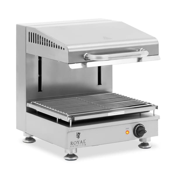 Royal Catering - Salamandergrill - 2800 W - 230 V - 45 cm - Höjdjusterbart värmeelement