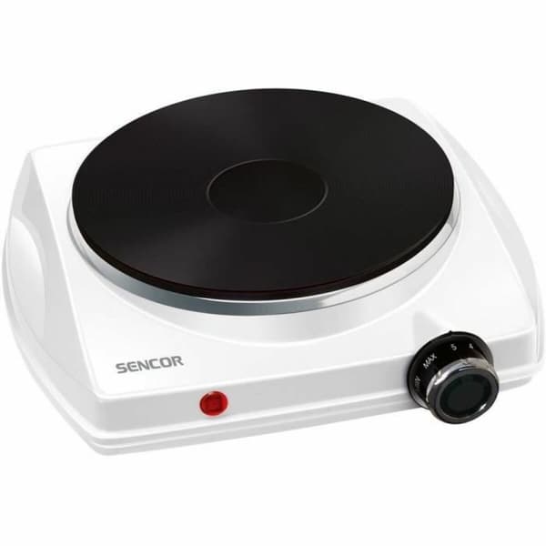 Elektroninen Keittolevy Sencor SCP 1503WH-EUE4 Valkoinen Musta 1500 W