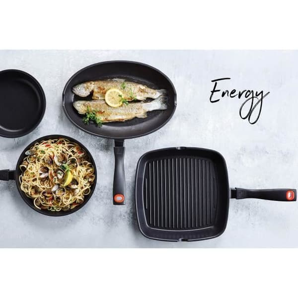 BEKA Grill 28x28 cm Energi för alla värmekällor inklusive induktion