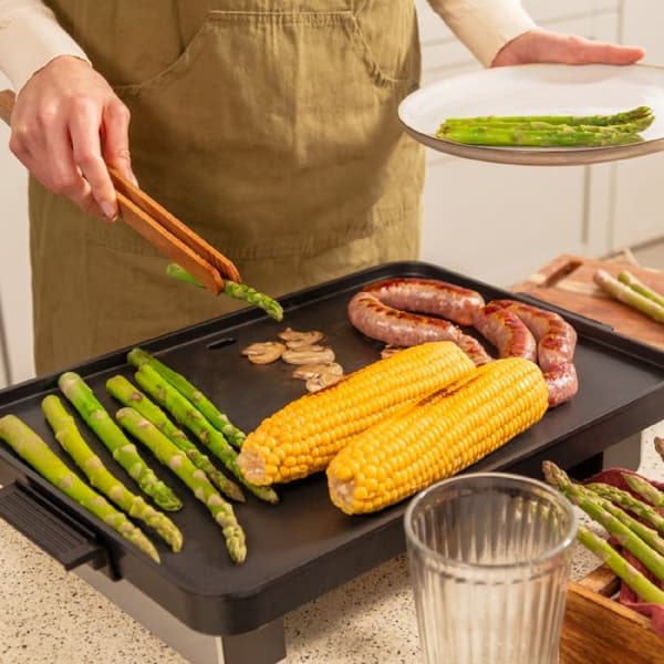 Cecotec Elgrill Magnet 1800. Köksgrill med 1800W, aluminium med Teflonbeläggning, delar M