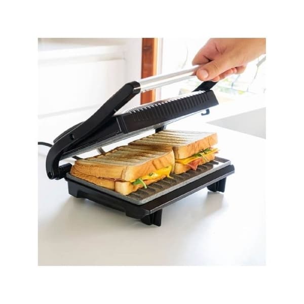 Cecotec Rock'nGrill elektrisk grill med RockStone stenbeläggning - 700W - 23x14,5 cm yta