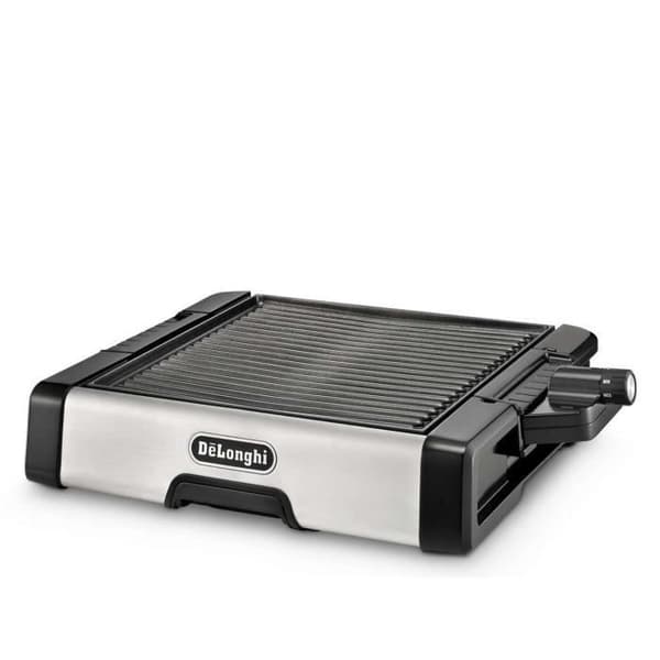 Elgrill - DELONGHI - BG400 - 1800W - Hälsosam matlagning - 1,5° lutande tallrik Svart