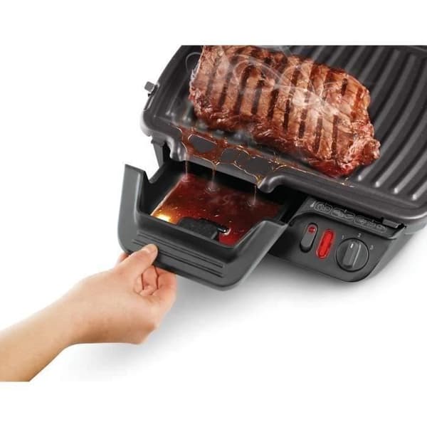 Tefal ULTRA COMPACT GRILL & BARBECUE 2000W INOX GC305012 köttgrill
