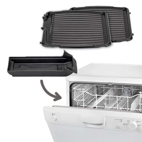 Tefal ULTRA COMPACT GRILL & BARBECUE 2000W INOX GC305012 köttgrill