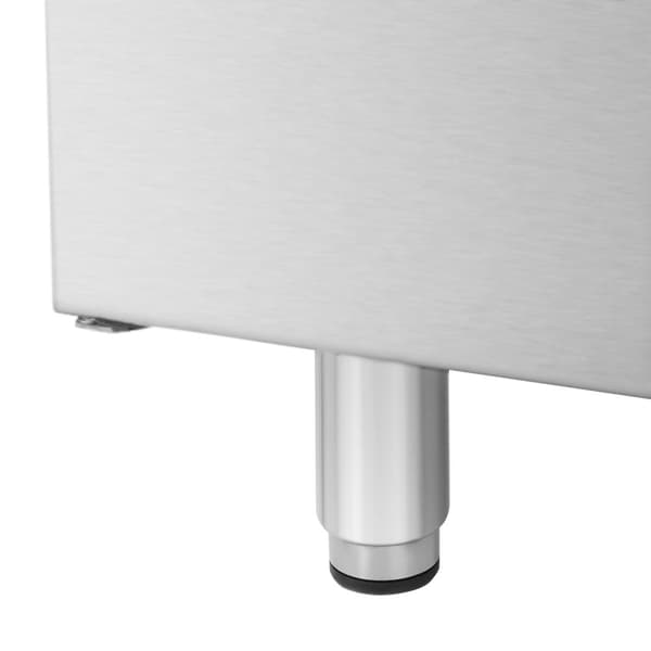 Royal Catering - Elektriskt stekbord - 5,4 kW - Räfflad - Underskåp - 40 x 70 cm - Pro 730-serien