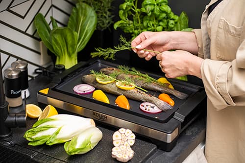 AD 6613 Elektrisk bordgrill 3000W