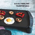 Miniatyrbild 3 av 6: Grill och grill - JATA - GR-555A - 2500W - Svart - rektangulär yta