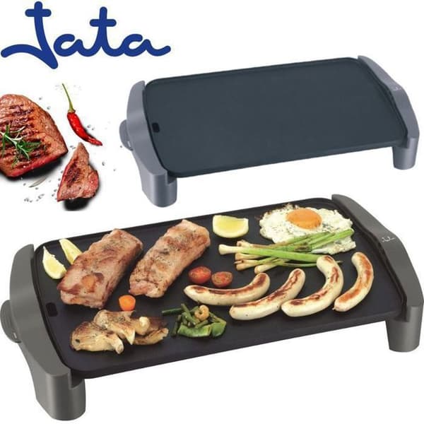 Grill och grill - JATA - GR-555A - 2500W - Svart - rektangulär yta
