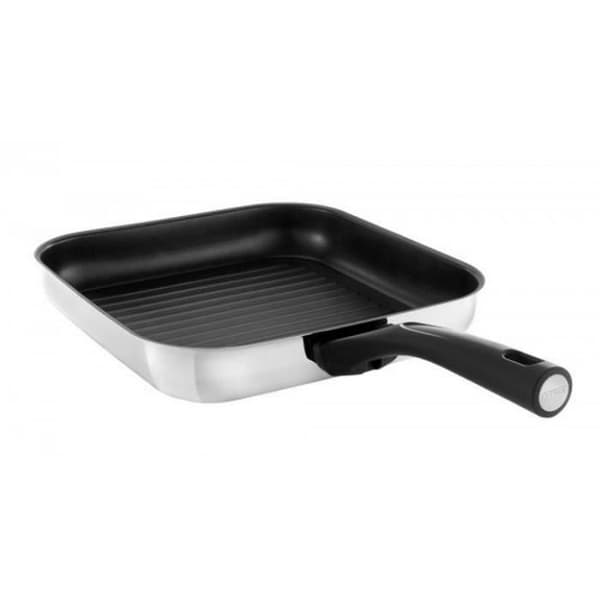 Pyrex - rektangulär grill i rostfritt stål 28cm - et28bhx-6144