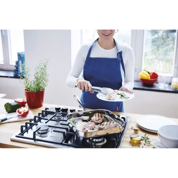 BEKA CLASSIC Grill i rostfritt stål - 26,5 cm (utan lock)