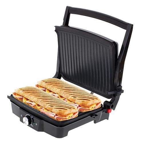 Camry CR 3053 Elgrill - Svart - Non-Stick matlagningsplattor - Temperaturkontroll
