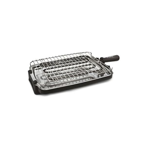 Flama 421FL 2400W elektrisk grill (34 x 29 cm) Svart, Rostfritt stål