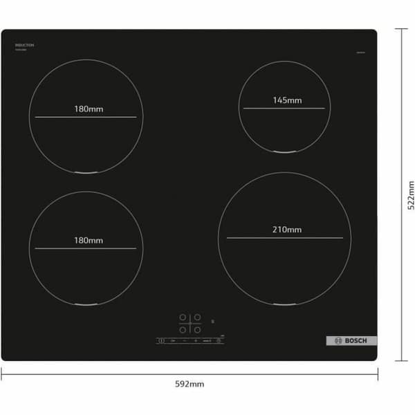 Induktiolevy BOSCH PUE611BB5H 60 cm