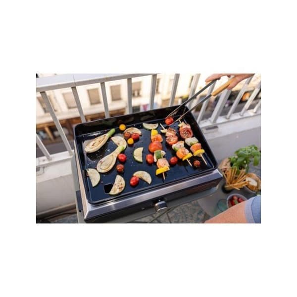 Elgrill - CAMPINGAZ - 1 XD - Emaljerad gjutjärn - 2500 Watts - Justerbar termostat