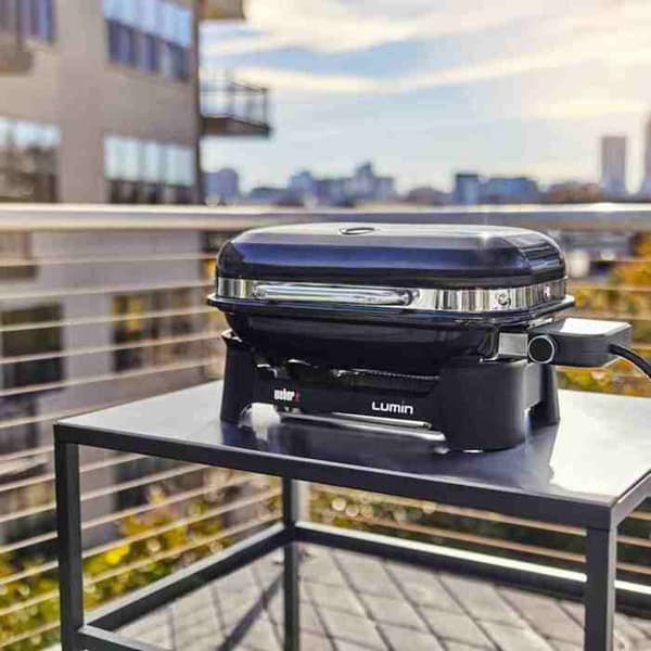 Elgrill - Weber - Lumin Compact - Svart - Elektrisk - Hög temperatur