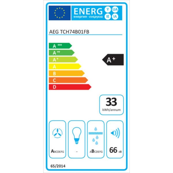 Induktiolevy Electrolux TCH74B01FB 71 cm 3200 W 7350 W