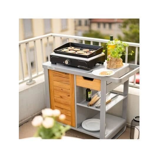 Elgrill - CAMPINGAZ - 1 XD - Emaljerad gjutjärn - 2500 Watts - Justerbar termostat