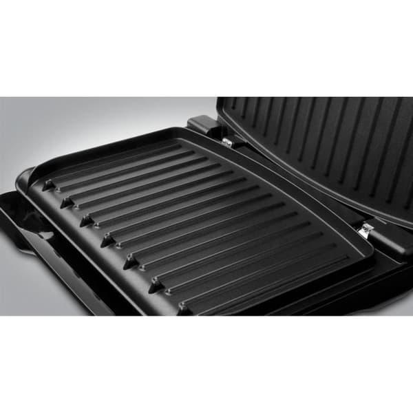 Kompaktgrill - GEORGE FOREMAN - 25030-56 - 1200 W - 3 portioner - Stål - Röd