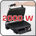 Miniatyrbild 4 av 5: TEFAL GC451B12 Supergrill timer Köttgrill - Grå