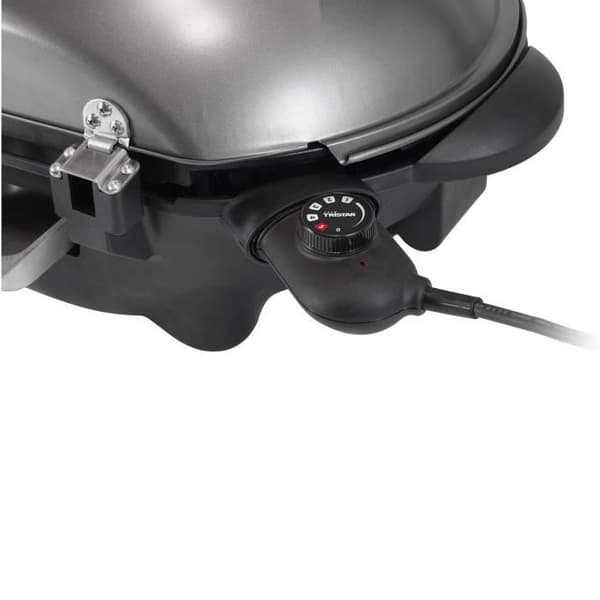 RANEX bordsskiva elektrisk grill - BQ-2816 - Svart - 2200W - Tillagningsyta 46x35 cm