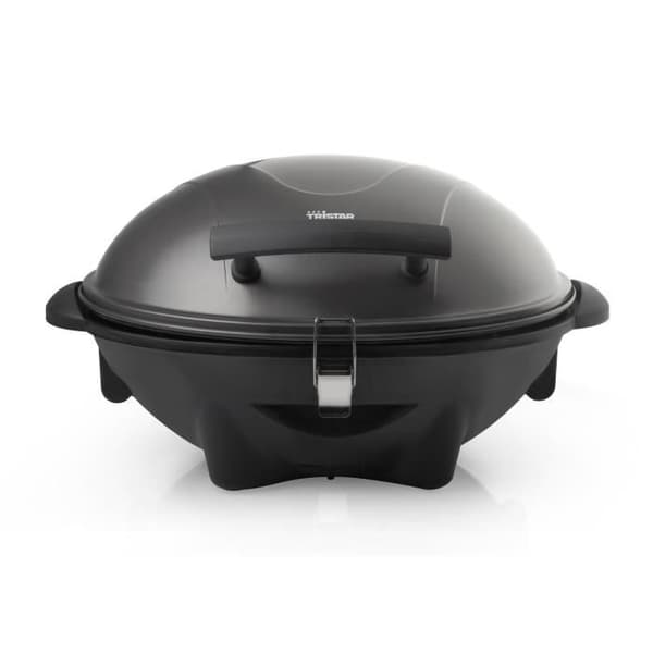 RANEX bordsskiva elektrisk grill - BQ-2816 - Svart - 2200W - Tillagningsyta 46x35 cm