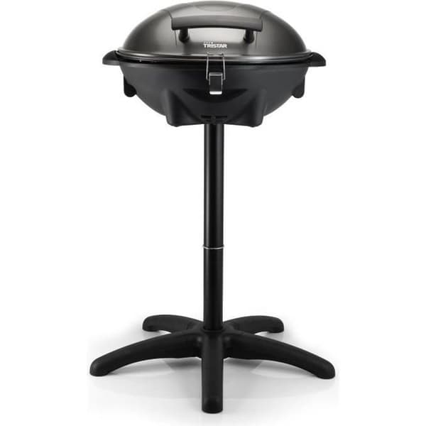 RANEX bordsskiva elektrisk grill - BQ-2816 - Svart - 2200W - Tillagningsyta 46x35 cm Svart