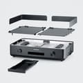 Miniatyrbild 5 av 5: Elektrisk stekpanna - SEVERIN - PG8569 - 2200 W - 48 x 27 cm - Justerbar termostat - Svart / Aluminium