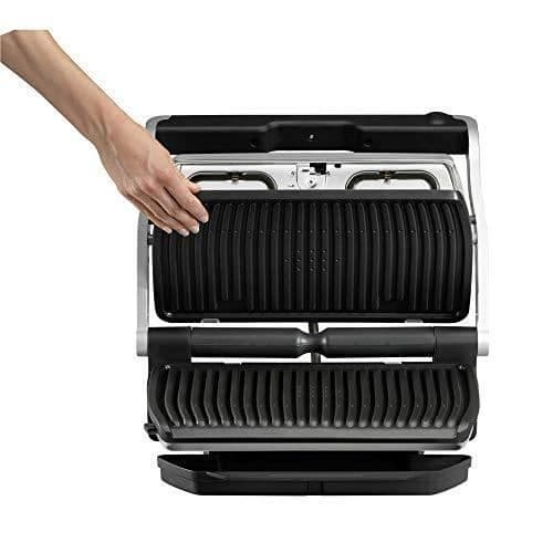 Elgrill - Tefal - Optigrill+ XL GC722 - Svart - Non-stick tallrikar - Stor kapacitet
