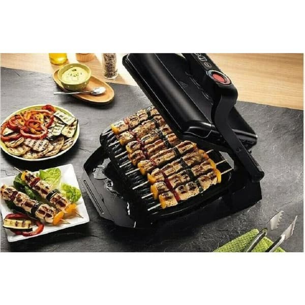 Elgrill - Tefal - Optigrill+ XL GC722 - Svart - Non-stick tallrikar - Stor kapacitet