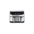 Miniatyrbild 2 av 6: Moulinex Dual Easy Fry &amp; Grill Inox - Luftfritös &amp; grill - 2 lådor - EZ905D20