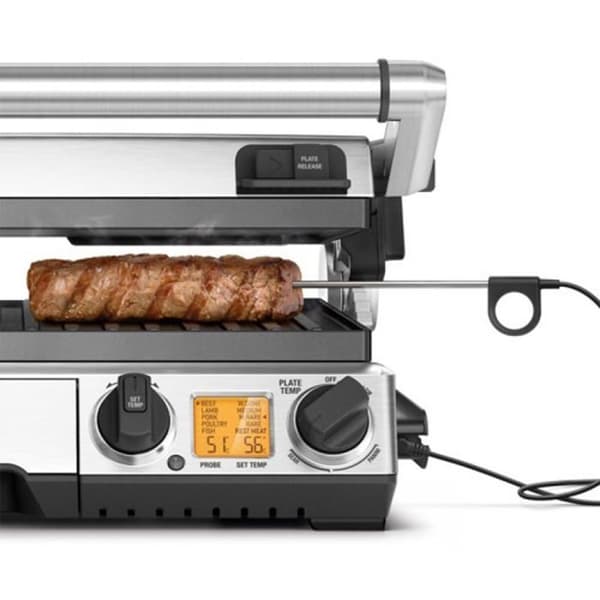 Grill / smörgåsgrill - DIS Appliances Smart Grill Pro - 2400 Watt - Grå - Indikatorer