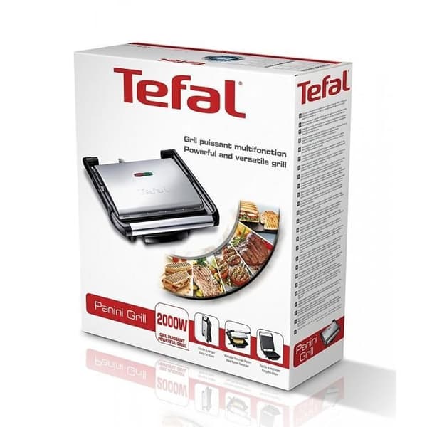 Multifunktionsgrill - TEFAL - GC241D12 - 2000W - Paninipress - Kompakt Design