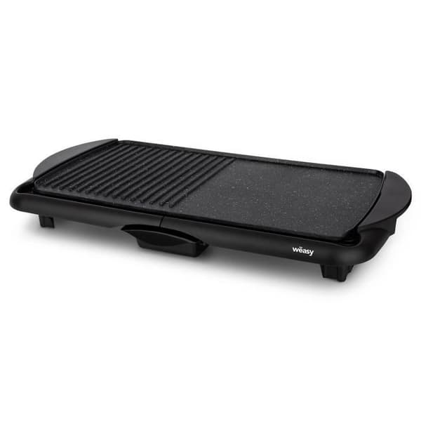 Plancha WEASY - STO52 - Stekplatta 52x27cm - Justerbar temperatur - Non-stick beläggning - 2000W
