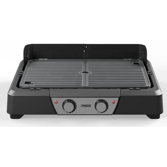 Bordgrill - PRINCESS - 01.112254.01.001 - 2000 Watt - 43 x 27 cm - 2 värmezoner