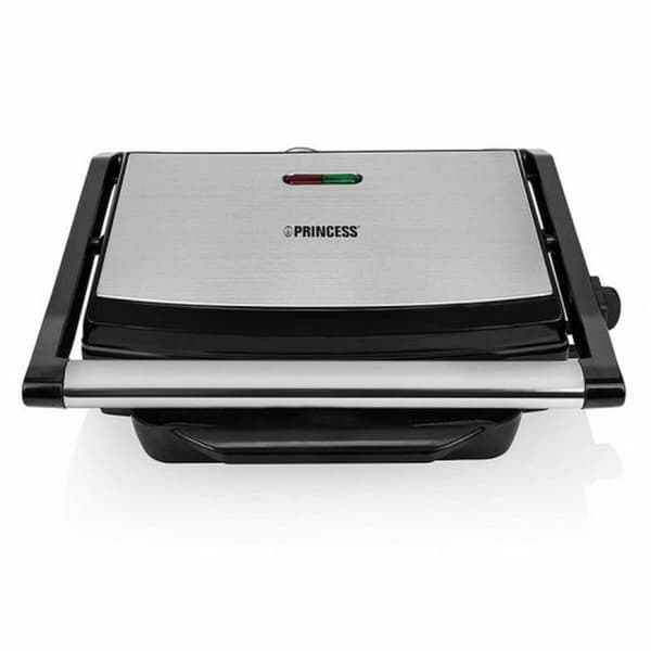 KÄYTETTY Paninigrilli Princess Musta 2000 W (Kunnostetut Tuotteet A)