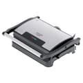 Miniatyrbild 1 av 6: Elgrill - ADLER - 3052 - Maximal effekt 1200W - Non-stick kokplattor - Svart och vit