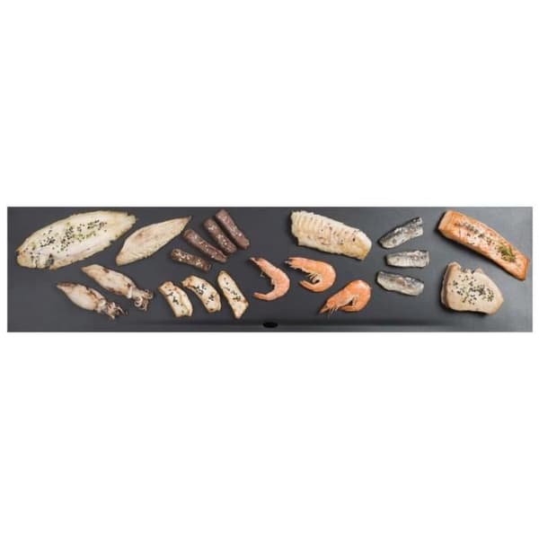 Bestron Plancha bordsgrill Asia Lounge ABP604BB Bambu XXL 90x23 cm