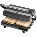 Miniatyrbild 2 av 5: Bestron Multifunktionell Panini Grill Svart 700W APM123Z